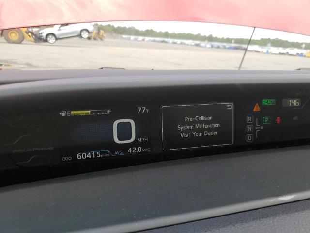 JTDKARFP7H3064139 - 2017 TOYOTA PRIUS PRIM 红色 照片 9