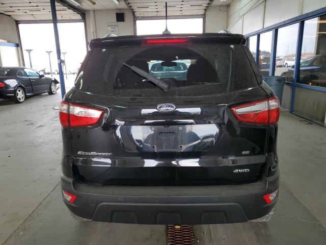 MAJ6P1UL1JC189926 - 2018 FORD ECOSPORT SE BLACK photo 6