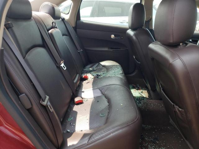 2G4WN58C881334277 - 2008 BUICK LACROSSE SUPER SERIES RED photo 10