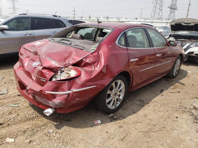 2G4WN58C881334277 - 2008 BUICK LACROSSE SUPER SERIES RED photo 3