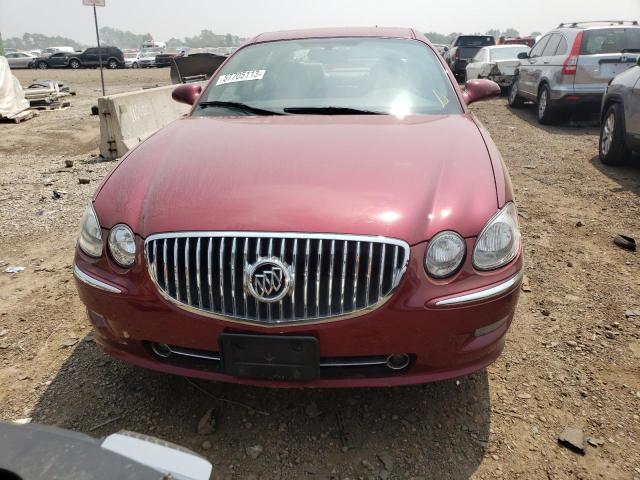 2G4WN58C881334277 - 2008 BUICK LACROSSE SUPER SERIES RED photo 5