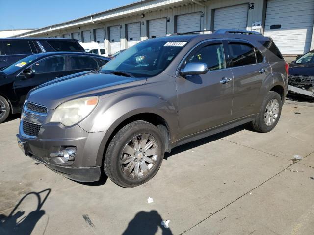 2CNFLGEY7A6344535 - 2010 CHEVROLET EQUINOX LTZ TAN photo 1