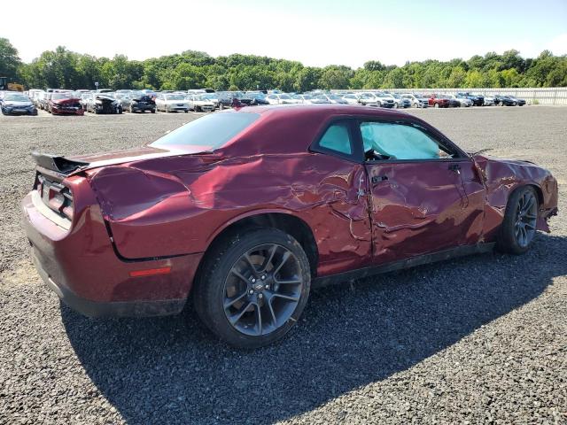 2C3CDZFJ5NH254977 - 2022 DODGE CHALLENGER R/T SCAT PACK BURGUNDY photo 3