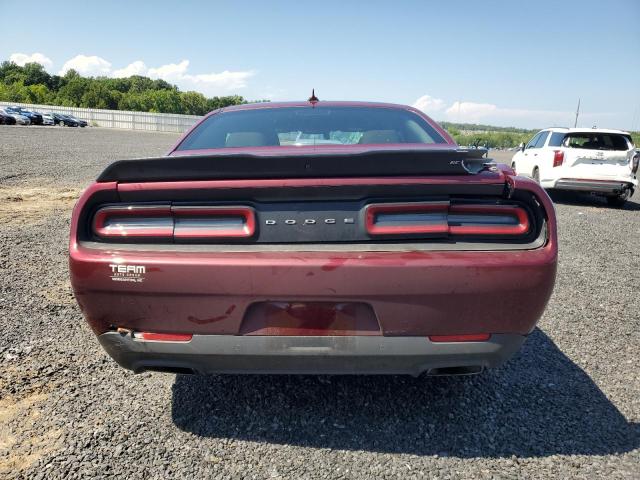 2C3CDZFJ5NH254977 - 2022 DODGE CHALLENGER R/T SCAT PACK BURGUNDY photo 6