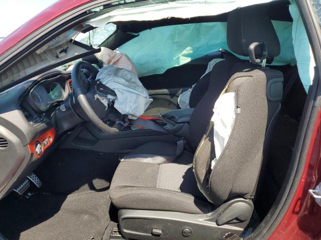 2C3CDZFJ5NH254977 - 2022 DODGE CHALLENGER R/T SCAT PACK BURGUNDY photo 7