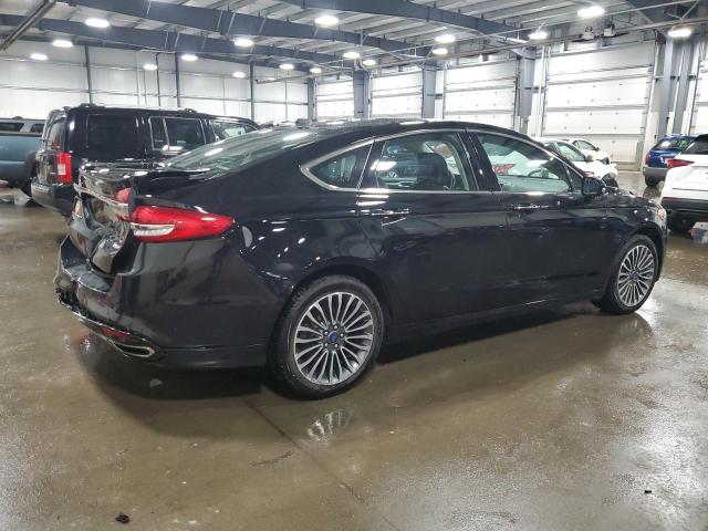 3FA6P0T98HR127130 - 2017 FORD FUSION SE 黑色 照片 3