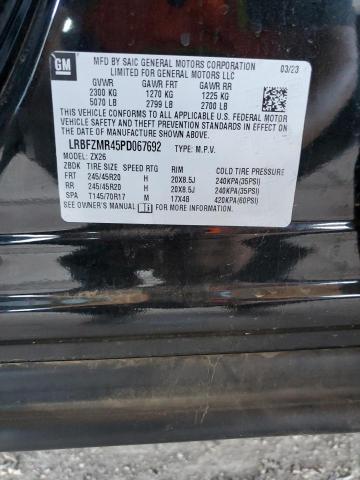 LRBFZMR45PD067692 - 2023 BUICK ENVISION PREFERRED BLACK photo 13