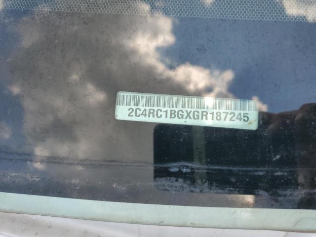 2C4RC1BGXGR187245 - 2016 CHRYSLER TOWN & COU TOURING WHITE photo 13