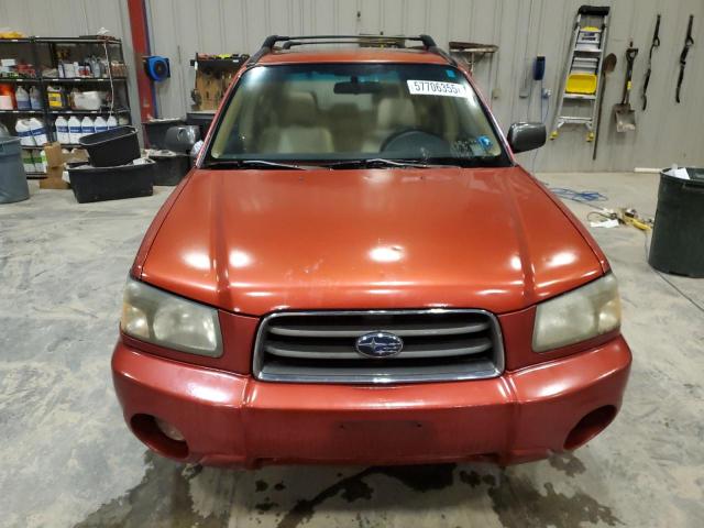JF1SG65614H750007 - 2004 SUBARU FORESTER 2.5XS 红色 照片 5