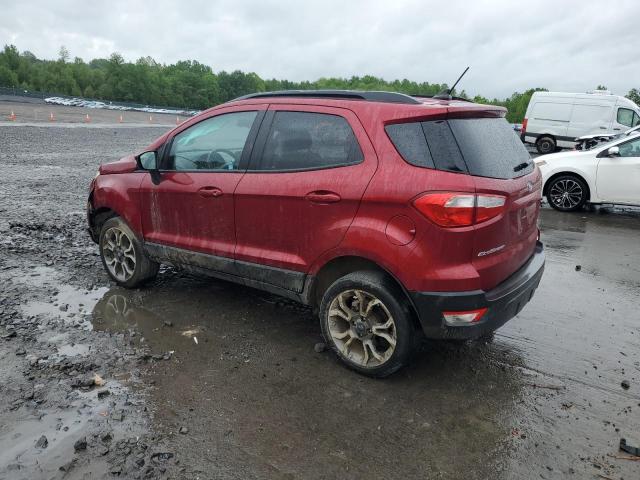 MAJ6P1UL4JC212048 - 2018 FORD ECOSPORT SE წითელი ფოტო 2