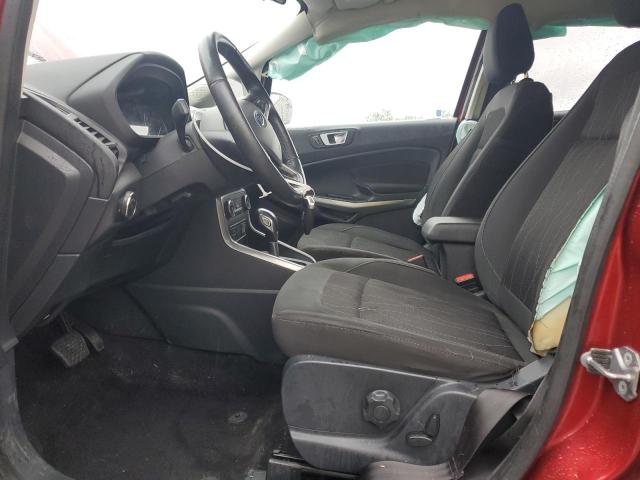 MAJ6P1UL4JC212048 - 2018 FORD ECOSPORT SE წითელი ფოტო 7