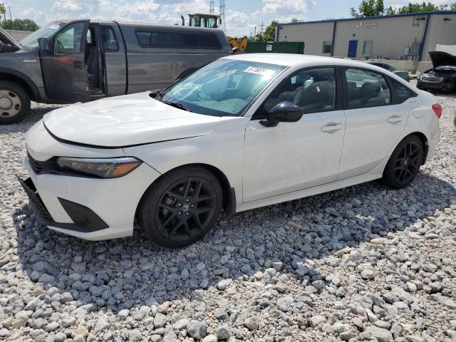 2HGFE2F57PH526093 - 2023 HONDA CIVIC SPORT WHITE photo 1