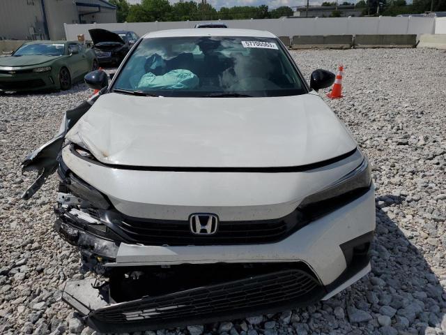 2HGFE2F57PH526093 - 2023 HONDA CIVIC SPORT WHITE photo 5