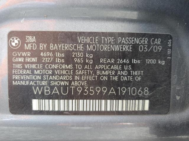 WBAUT93599A191068 - 2009 BMW 328 IT SILVER photo 13