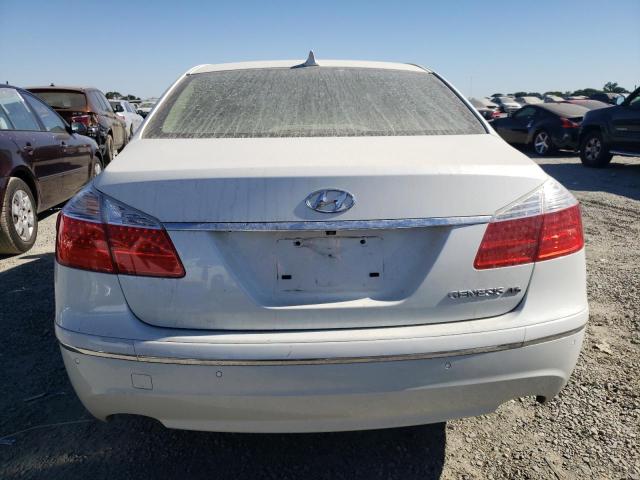 KMHGC46F89U048923 - 2009 HYUNDAI GENESIS 4.6L WHITE photo 6