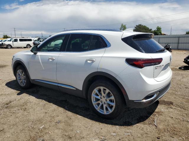 LRBFZMR44MD182490 - 2021 BUICK ENVISION PREFERRED WHITE photo 2