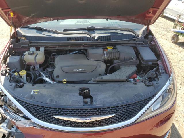 2C4RC1EG4JR133586 - 2018 CHRYSLER PACIFICA TOURING L PLUS RED photo 12