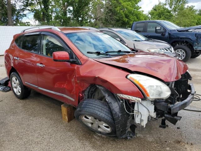 JN8AS5MV9BW307947 - 2011 NISSAN ROGUE S RED photo 4