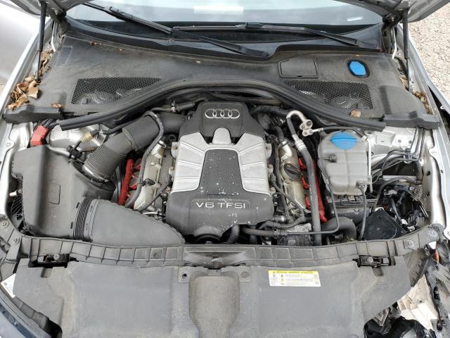 WAUHGAFC9CN075810 - 2012 AUDI A6 PRESTIGE 银色 照片 11