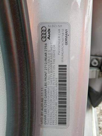 WAUHGAFC9CN075810 - 2012 AUDI A6 PRESTIGE 银色 照片 13