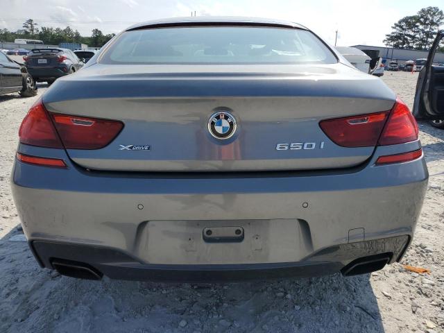 WBA6B4C51ED760339 - 2014 BMW 650 XI GRAN COUPE GRAY photo 6