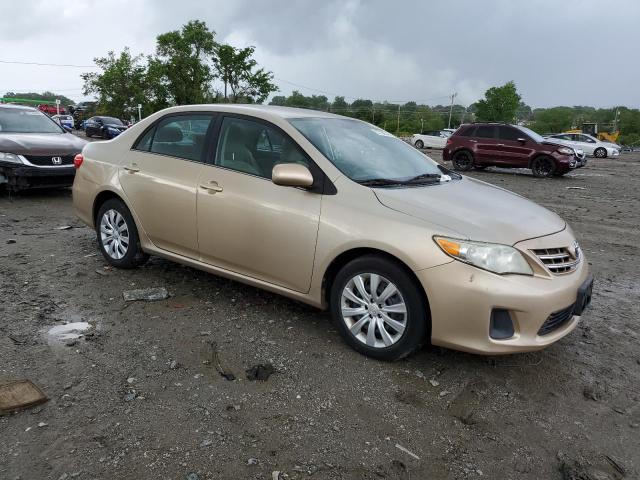 5YFBU4EE1DP097438 - 2013 TOYOTA COROLLA BASE BEIGE photo 4