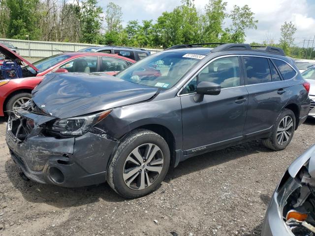 4S4BSAKC6J3273813 - 2018 SUBARU OUTBACK 2.5I LIMITED GRAY photo 1