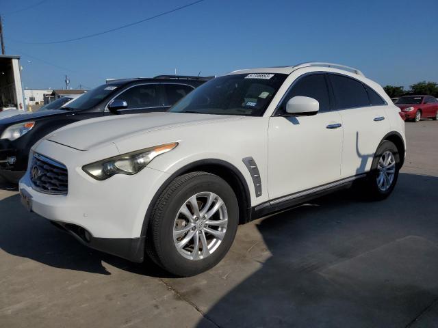 JNRAS18W09M158826 - 2009 INFINITI FX35 WHITE photo 1