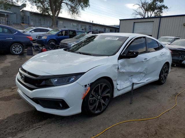 2HGFC2F87KH576159 - 2019 HONDA CIVIC SPORT 白色 照片 1