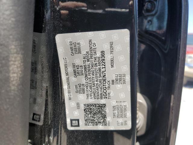 1GCGTDEN7L1229369 - 2020 CHEVROLET COLORADO Z71 BLACK photo 12