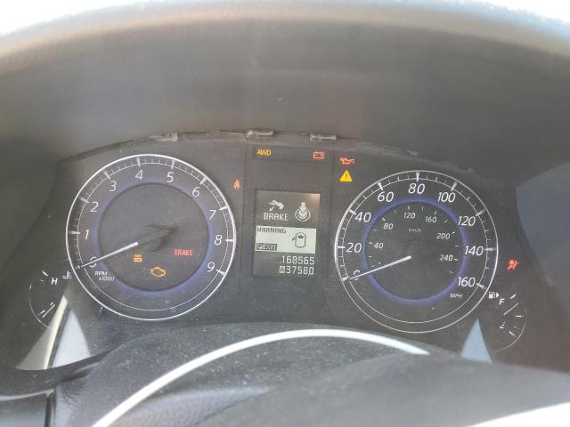 JN1AJ0HR0BM850732 - 2011 INFINITI EX35 BASE 银色 照片 9