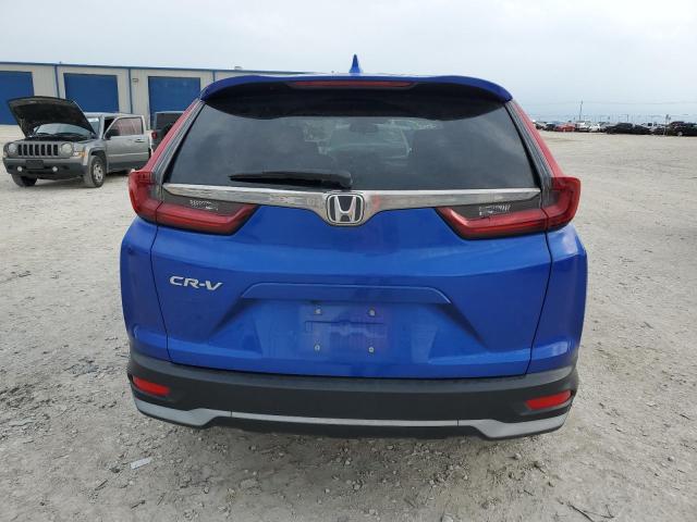 7FARW1H55ME002236 - 2021 HONDA CR-V EX BLUE photo 6