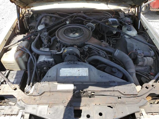 1G6EL5782FE675028 - 1985 CADILLAC ELDORADO ყვითელი ფოტო 11