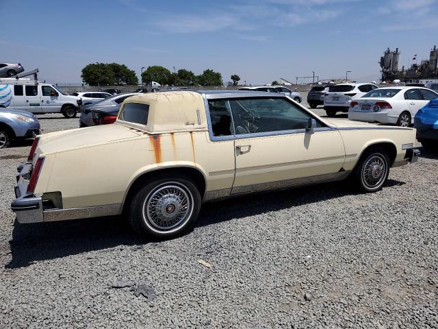 1G6EL5782FE675028 - 1985 CADILLAC ELDORADO ყვითელი ფოტო 3