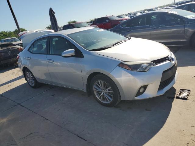 5YFBURHE7EP084882 - 2014 TOYOTA COROLLA L SILVER photo 4