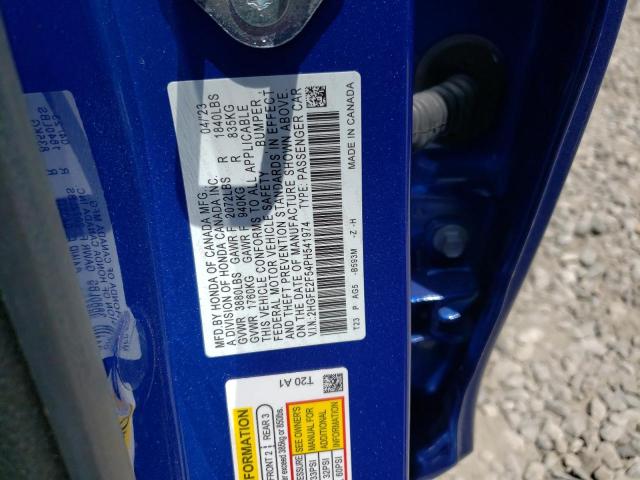 2HGFE2F54PH541974 - 2023 HONDA CIVIC SPORT 黑色 照片 13