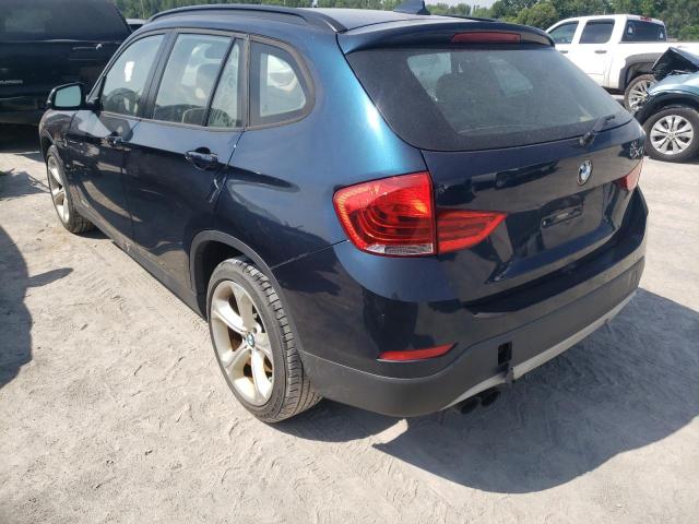 WBAVM5C55DVV89406 - 2013 BMW X1 XDRIVE35I BLUE photo 2