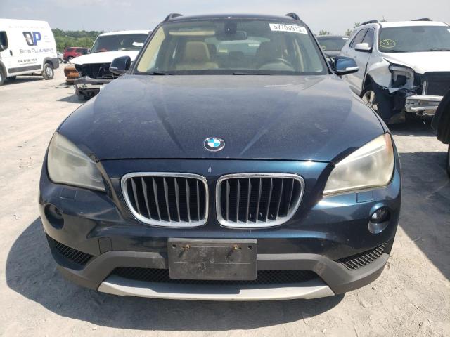 WBAVM5C55DVV89406 - 2013 BMW X1 XDRIVE35I BLUE photo 5