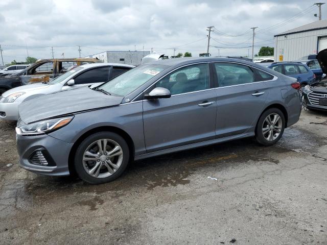 5NPE34AF0KH785214 - 2019 HYUNDAI SONATA LIMITED GRAY photo 1