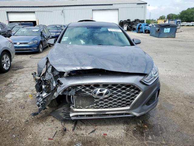 5NPE34AF0KH785214 - 2019 HYUNDAI SONATA LIMITED GRAY photo 5