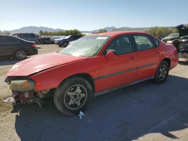 2G1WF55E819223302 - 2001 CHEVROLET IMPALA RED photo 1