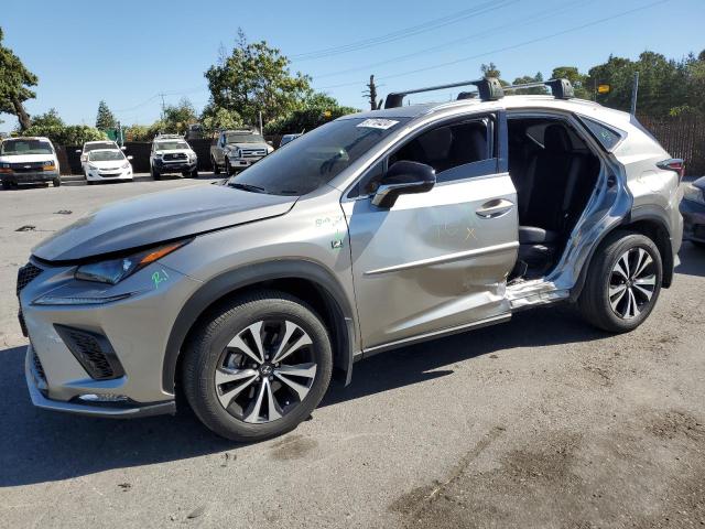 JTJBARBZ9J2153419 - 2018 LEXUS NX 300 BASE SILVER photo 1