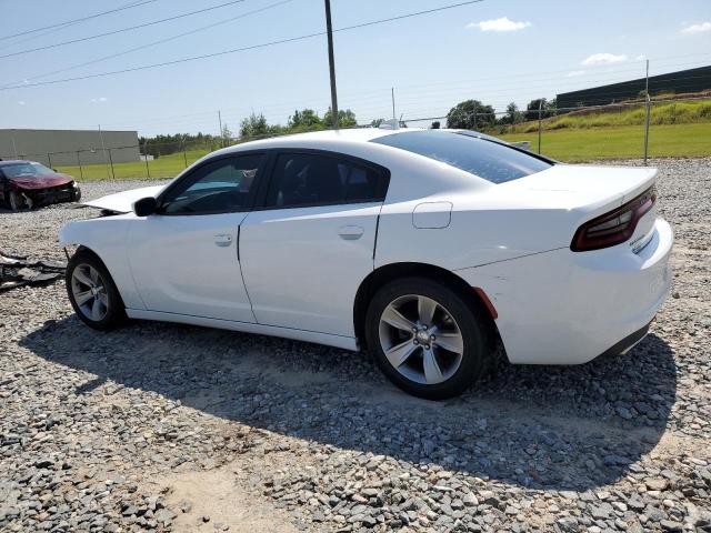 2C3CDXHG2FH814963 - 2015 DODGE CHARGER SXT WHITE photo 2