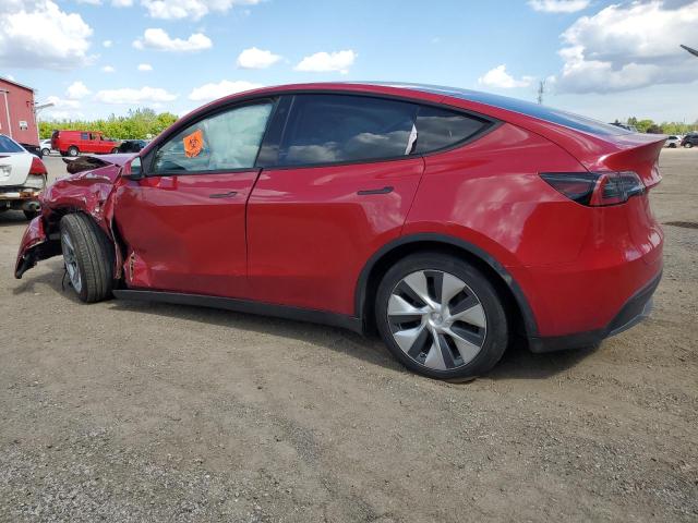 7SAYGAEE0PF586299 - 2023 TESLA MODEL Y Червоний фото 2