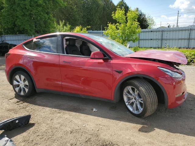 7SAYGAEE0PF586299 - 2023 TESLA MODEL Y Червоний фото 4