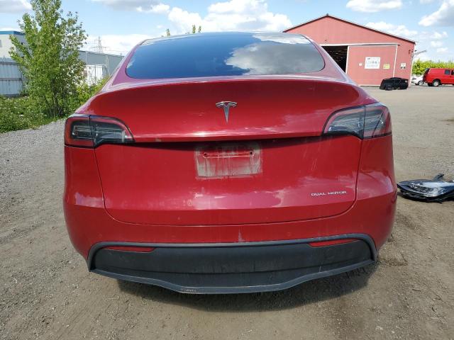 7SAYGAEE0PF586299 - 2023 TESLA MODEL Y Червоний фото 6
