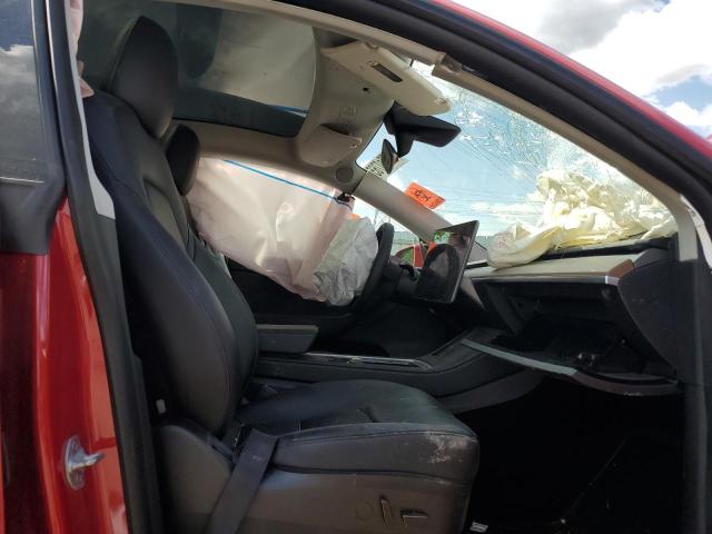 7SAYGAEE0PF586299 - 2023 TESLA MODEL Y Червоний фото 7