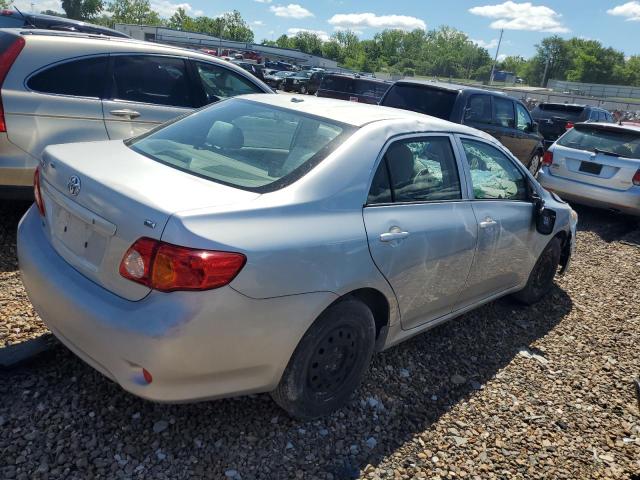 JTDBL40EX99092536 - 2009 TOYOTA COROLLA BASE SILVER photo 3