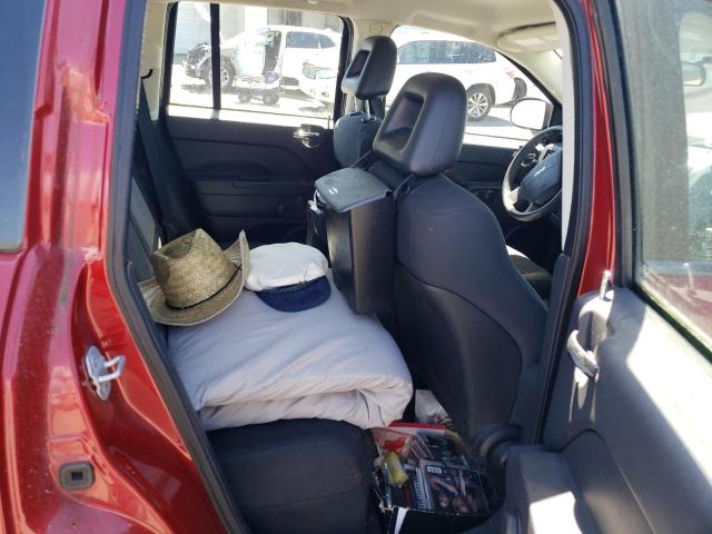 1J8FT47058D744365 - 2008 JEEP COMPASS SPORT Қызыл фото 10