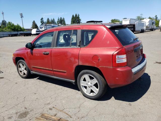 1J8FT47058D744365 - 2008 JEEP COMPASS SPORT Қызыл фото 2